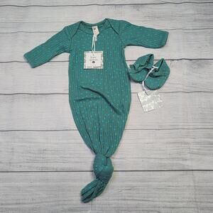 0/3m Kate Quinn Polka Dot Gown & Booties